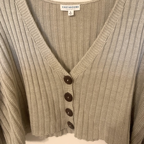 Sweater crop top - Picture 2 of 3